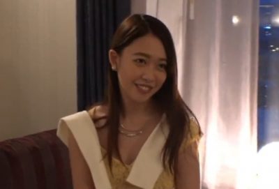 上品なモデル級の美女がホテルで絶叫