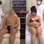 素人夫婦２人でマッサージを受ける気持ちよくなり絶頂に