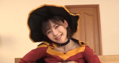 深田えいみ｜美少女が華麗なコスプレでパイズリしてくれる