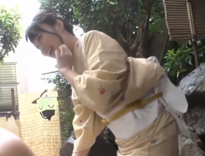 美乳中居さん「朝からお元気ね！」洗ってくれる露天風呂そのあとは・・・