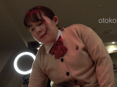 喘ぎ声が素敵なJKがお泊まりでハッスルバック